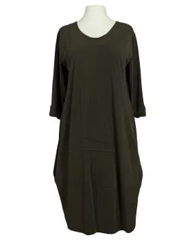 Jerseykleid Ballonform in  oliv von Zedd (Bild 1)