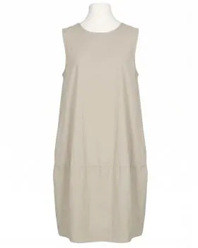 Jerseykleid Ballonschnitt in  beige von Made in Italy (Bild 1)