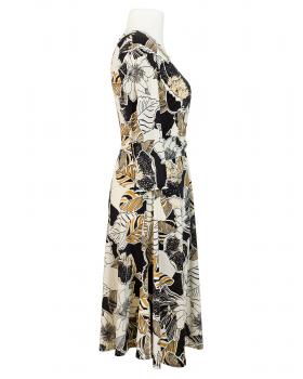 Jerseykleid Blumenmuster in  wollweiss von Fifilles Paris (Bild 2)