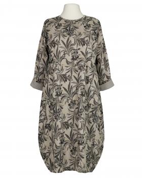 Jerseykleid Floral in  beige von Made in Italy (Bild 1)