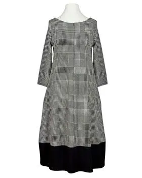 Jerseykleid Glencheck Muster in  schwarz von Ametista (Bild 1)