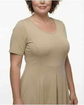 Jerseykleid Halbarm in  sand von RESTART (Bild 3)