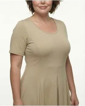Jerseykleid Halbarm in  sand von RESTART (Bild 3)