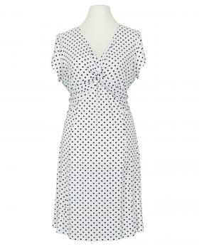 Jerseykleid mit Punkten in  weiss von Dream Fashion (Bild 1)