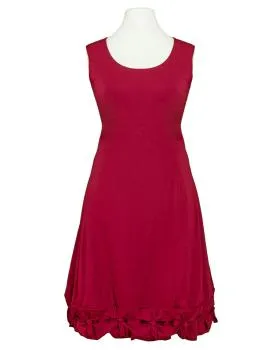 Jerseykleid mit Soft Finish in  rot von FASHION (Bild 1)