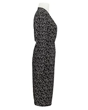 Jerseykleid Muster in  schwarz von S-twelve (Bild 2)