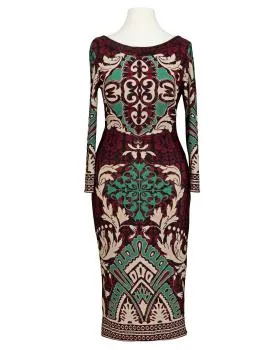 Jerseykleid Ornamentprint in  bunt von Luxe (Bild 1)