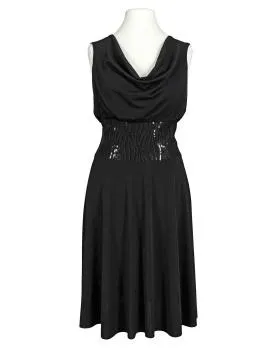Jerseykleid Pailletten in  schwarz von esperance Paris (Bild 1)