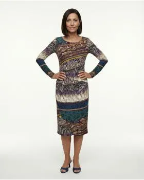 Jerseykleid Print in  bunt von Maille Demoiselle (Bild 5)