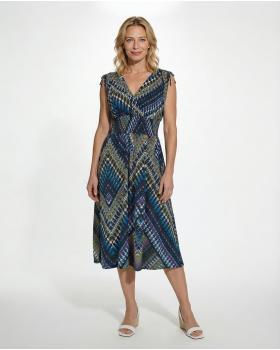 Jerseykleid Print in  dunkelblau von Diana (Bild 3)