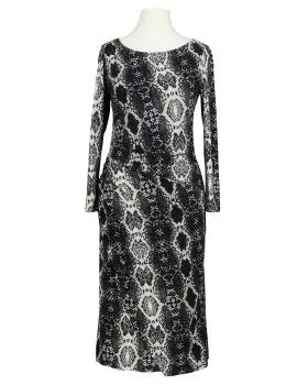 Jerseykleid Print in  schwarz von Maille Demoiselle (Bild 1)