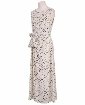Jerseykleid Punkte in  creme von Made in Italy (Bild 2)