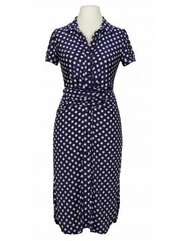 Jerseykleid Punkte in  dunkelblau von Fifilles Paris (Bild 1)