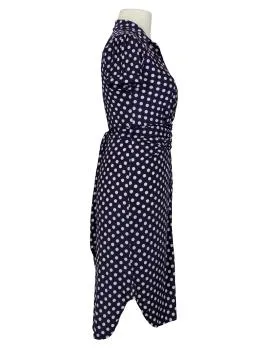 Jerseykleid Punkte in  dunkelblau von Fifilles Paris (Bild 3)