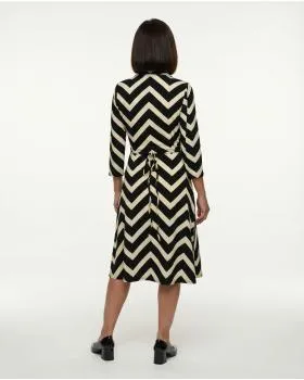 Jerseykleid Streifen in  schwarz von Fifilles Paris (Bild 5)