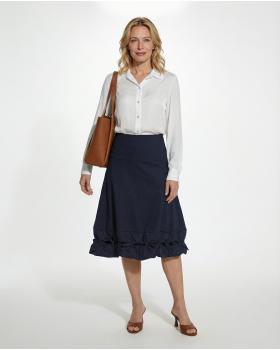 Jerseyrock mit Soft Finish in  blau von FASHION (Bild 2)