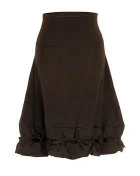 Jerseyrock mit Soft Finish in  braun von FASHION (Bild 1)