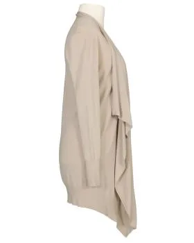 Strickjacke mit Cashmere in  beige von Pronto Moda (Bild 2)