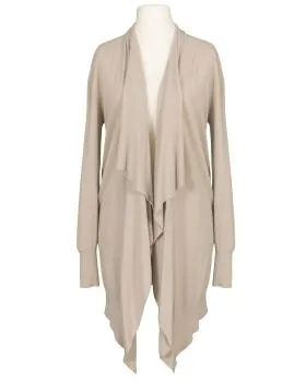 Strickjacke mit Cashmere in  beige von Pronto Moda (Bild 1)