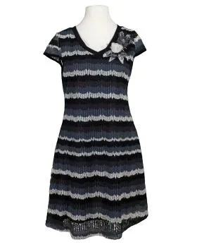 Kleid Ajourstrick in  schwarz von Exquisss Paris (Bild 1)