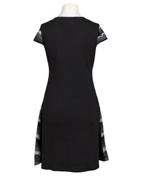 Kleid Ajourstrick in  schwarz von Exquisss Paris (Bild 2)