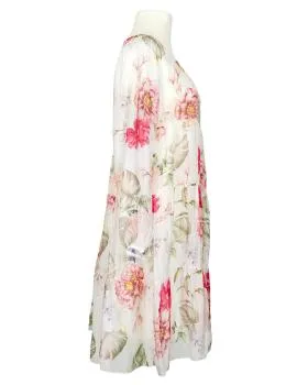 Kleid 2-tlg. mit Seide in  wei� von Made in Italy (Bild 2)