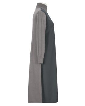 Kleid A-Linie in  grau von Made in Italy (Bild 2)