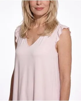 Kleid A-Linie in  rosa von Made in Italy (Bild 4)