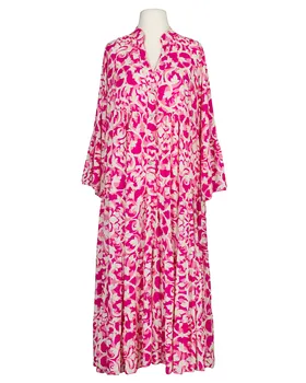 Kleid A-Linie Floral in  pink von H. Trend (Bild 1)