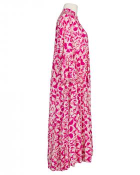 Kleid A-Linie Floral in  pink von H. Trend (Bild 2)