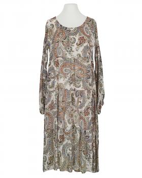 Kleid A-Linie mit Seide in  beige von Diana (Bild 1)