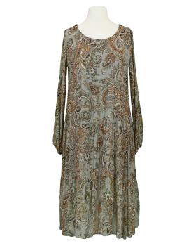 Kleid A-Linie mit Seide in  grau von Diana (Bild 1)