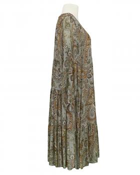 Kleid A-Linie mit Seide in  grau von Diana (Bild 2)