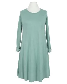 Kleid A-Linie mit Viskose in  aqua von Diana (Bild 1)