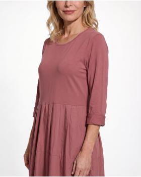 Kleid Ballon Linie in  ziegelrot von Spaziodonna (Bild 6)