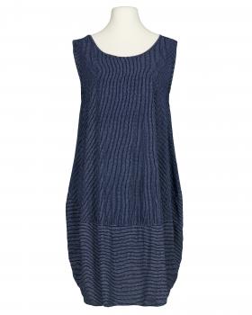 Kleid Ballonform in  dunkelblau von Made in Italy (Bild 1)