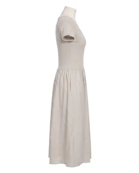 Kleid Baumwolle in  beige von Selected Touch (Bild 2)