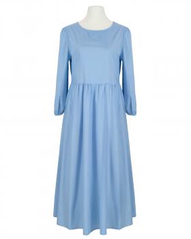Kleid Baumwolle in  hellblau von Made in Italy (Bild 1)