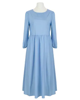 Kleid Baumwolle in  hellblau von Made in Italy (Bild 1)