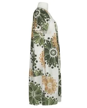 Kleid Baumwolle in  oliv von Made in Italy (Bild 2)