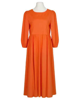 Kleid Baumwolle in  orange von Made in Italy (Bild 1)