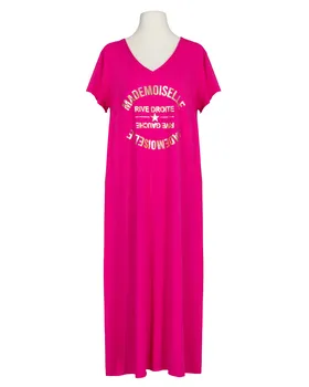 Kleid Baumwolle in  pink von Made in Italy (Bild 1)