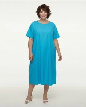 Kleid Baumwolle in  t�rkis von Wendy (Bild 5)