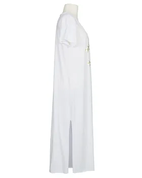 Kleid Baumwolle in  wei� von Made in Italy (Bild 2)
