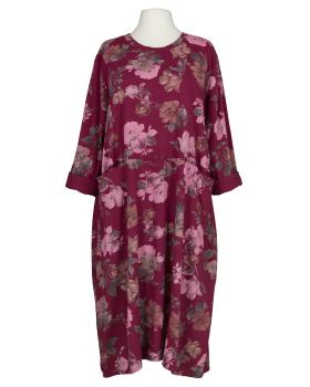 Kleid Baumwolle Floral in  beere von New Collection (Bild 1)