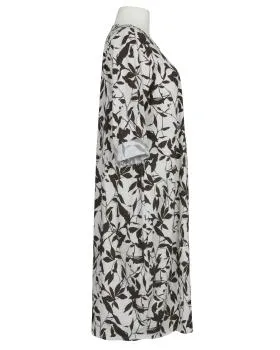 Kleid Baumwolle Floral in  braun von Made in Italy (Bild 2)