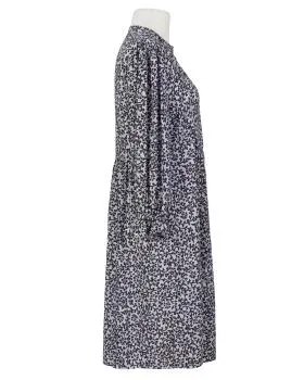 Kleid Blumenmuster in  blau von Made in Italy (Bild 2)