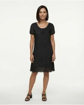Kleid Chiffon in  schwarz von 101 Idees (Bild 2)
