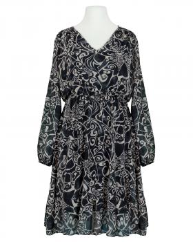 Kleid Chiffon in  schwarz von Made in Italy (Bild 1)