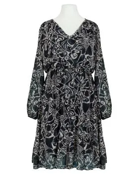 Kleid Chiffon in  schwarz von Made in Italy (Bild 1)